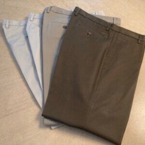 Four Pair Men's Dockers, Straight Fit, Size 36/30